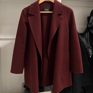 Theory Cashmere/Wool Coat - Like New